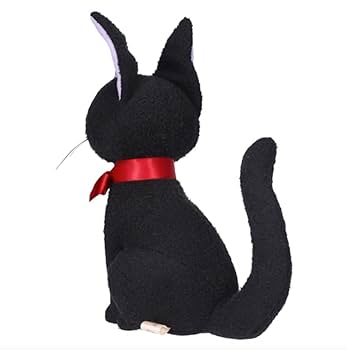 Amazon.co.jp: 魔女の宅急便 ほのぼのジジ ぬいぐるみ Mサイズ